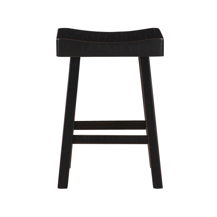 Caspian Counter Height Stool (5687BLK-24)