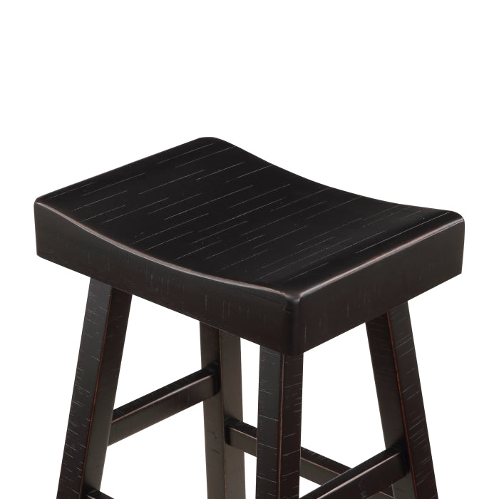 Caspian Counter Height Stool (5687BLK-24)