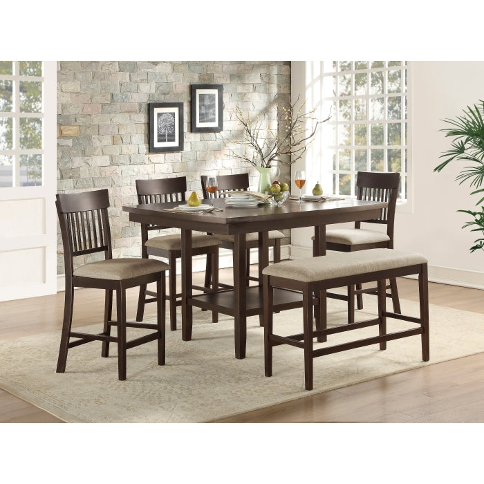Balin Counter Height Chair, Slat Back