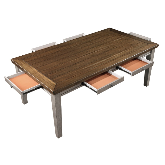 Tigard Dining Table (5761GY-78)