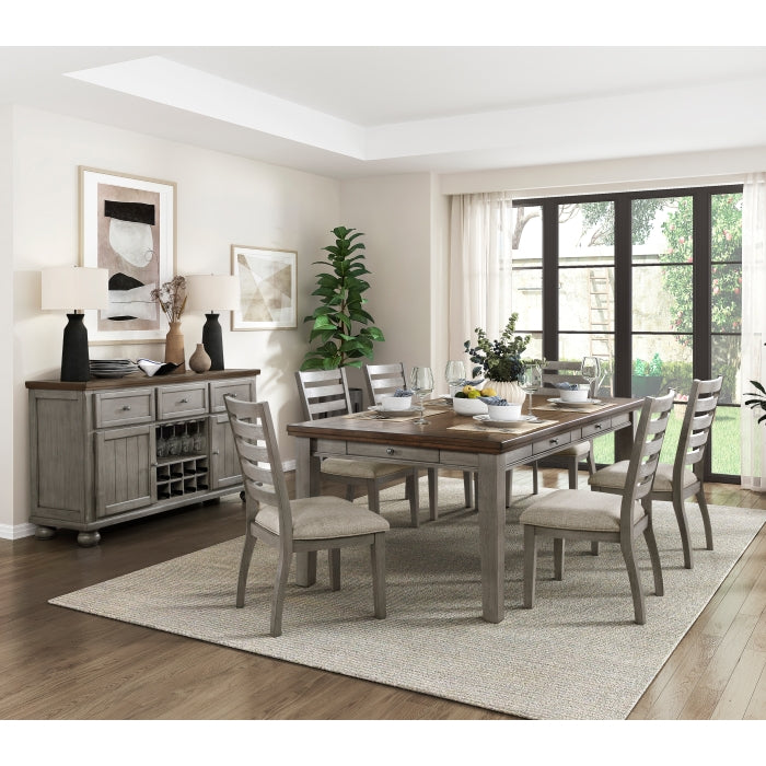 Tigard Dining Table (5761GY-78)