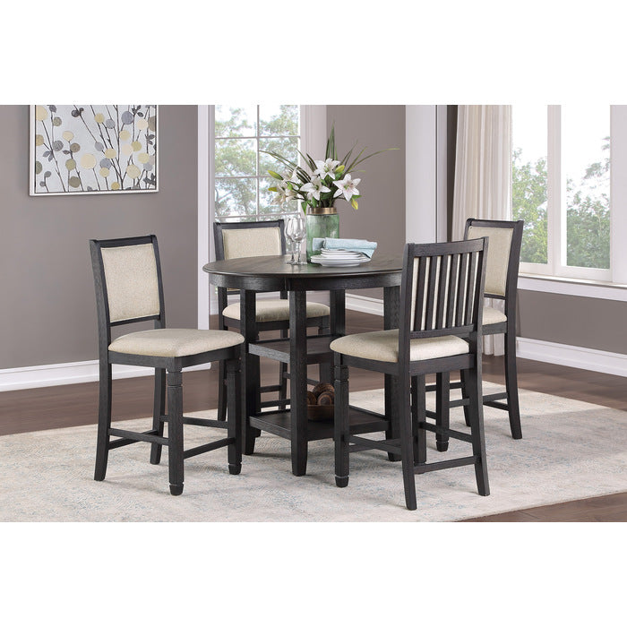 Asher Counter Height Chair (5800BK-24)