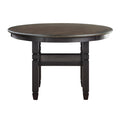 Asher Dining Table (5800BK-48RD)