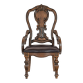 Bergen Arm Chair - transparent product image