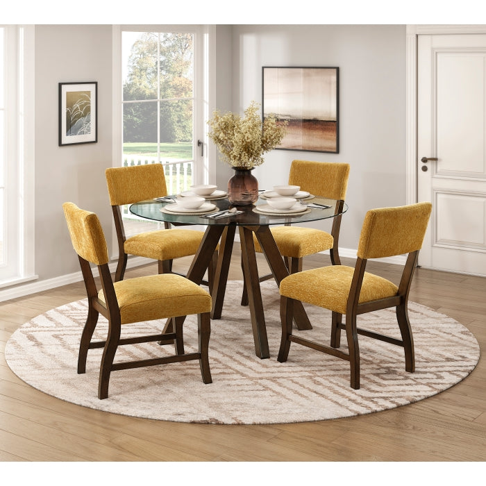 Aiden Side Chair, Mustard