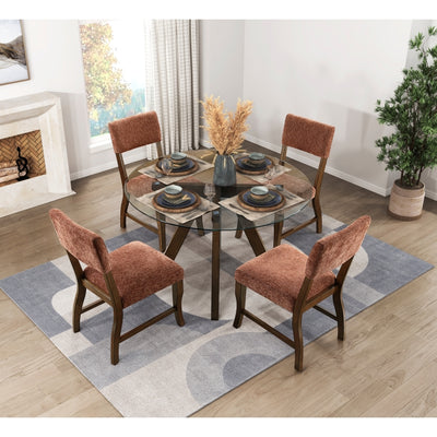 Aiden Side Chair, Rust