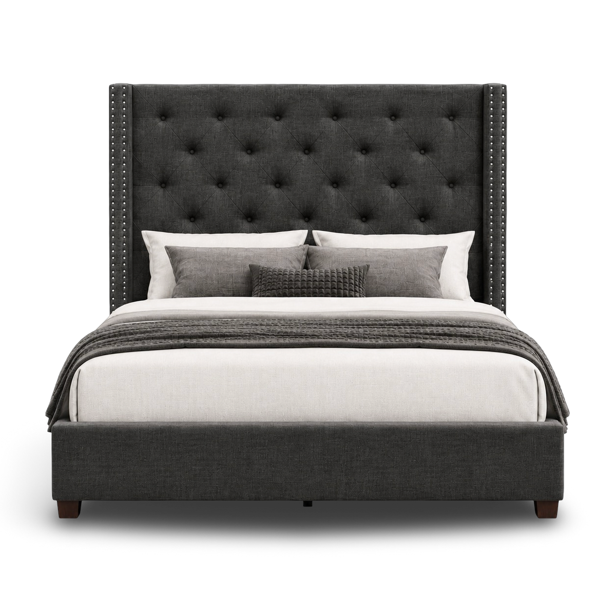 Fairborn Bed Standard model and bed tail with storage