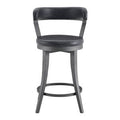 Foundry Swivel Counter Height Chair Black