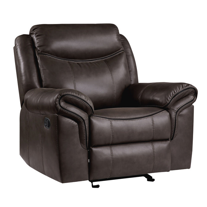 Aram Glider Reclining Chair (8206BRW-1)