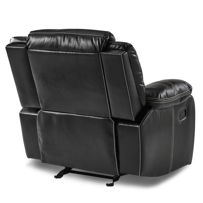 Bastrop Glider Reclining Chair (8230BLK-1)
