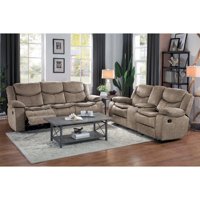 Bastrop Double Reclining Sofa (8230FBR-3)