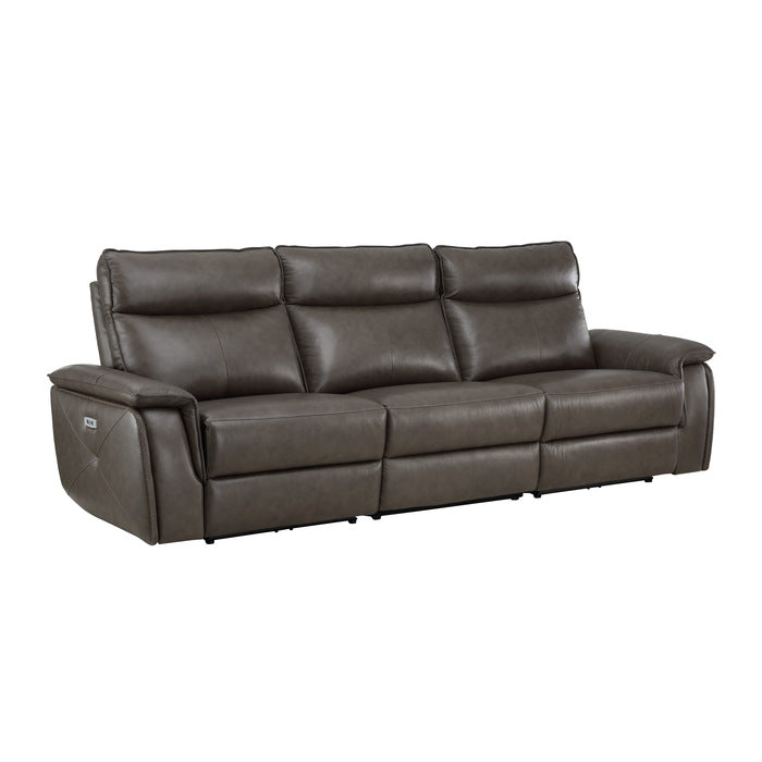 Maroni Power Double Reclining Sofa with Power Headrests (8259RFDB-3PWH*)