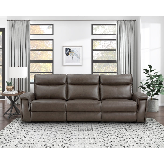 Maroni Power Double Reclining Sofa with Power Headrests (8259RFDB-3PWH*)