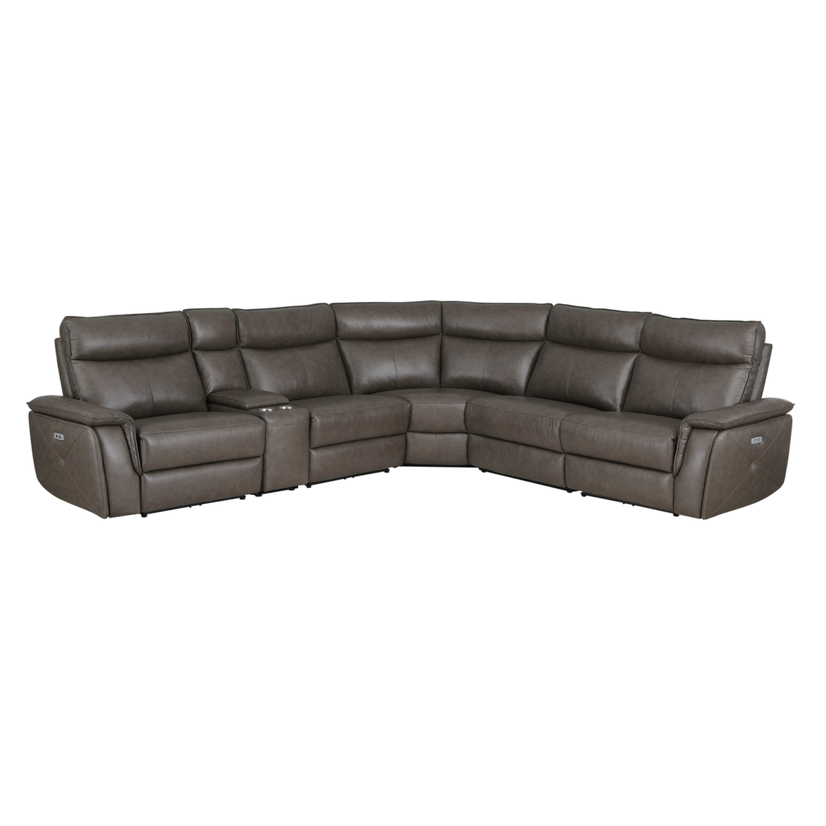 PRS-Maroni 6-Piece Power Reclining Sectional front view