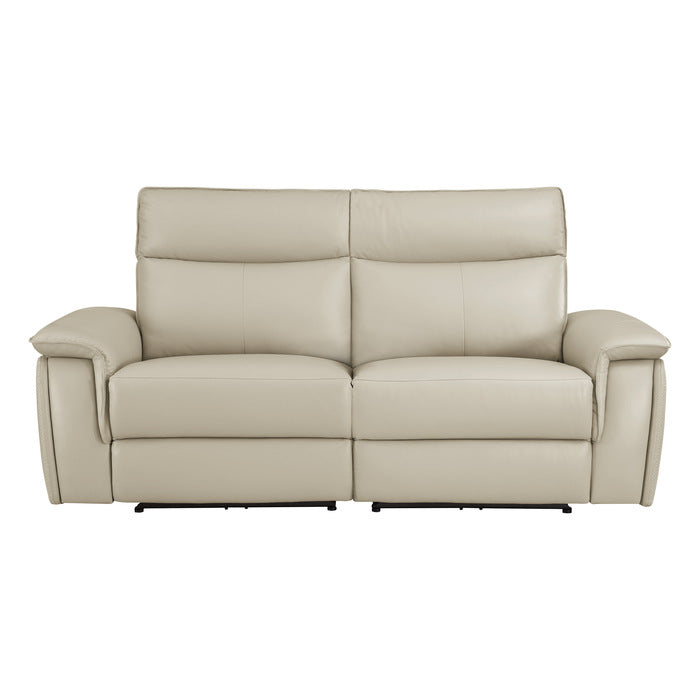 Maroni Power Reclining Loveseat — Taupe Power