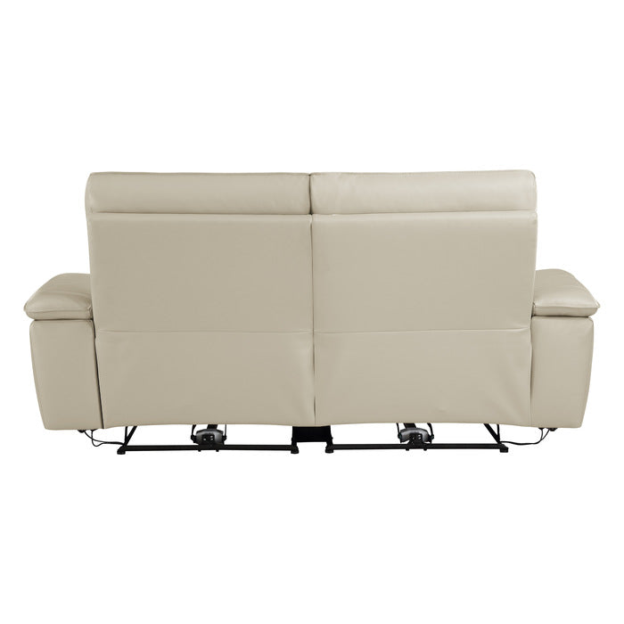 Maroni Power Reclining Loveseat — Taupe Power