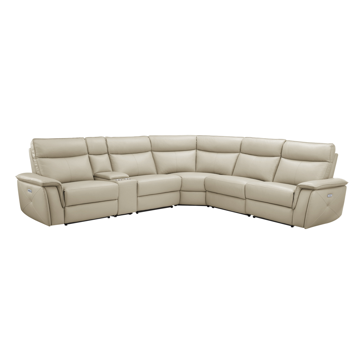 PRS-Maroni 6-Piece Power Reclining Sectional front view