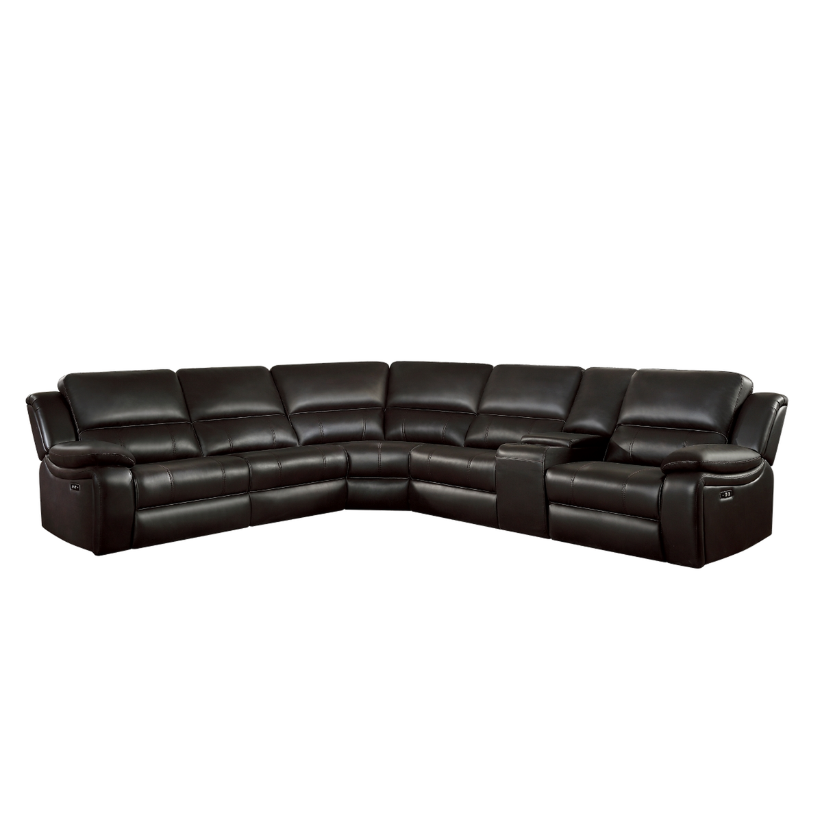 PRS-Falun 6-Piece Power Reclining Sectional front view