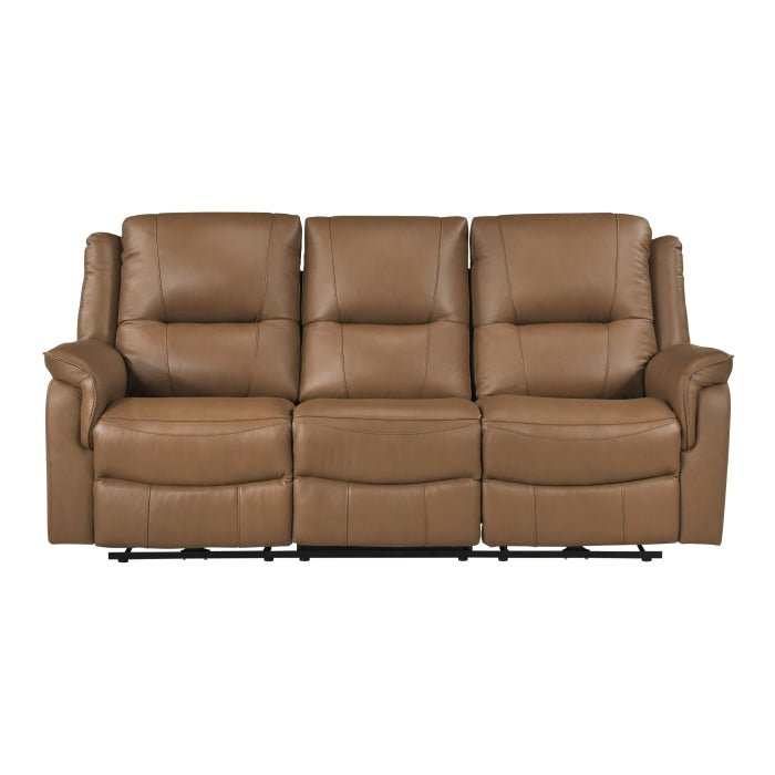 Haven Power Double Reclining Sofa (8301BRW-3PW)