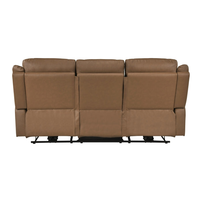 Haven Power Double Reclining Sofa (8301BRW-3PW)