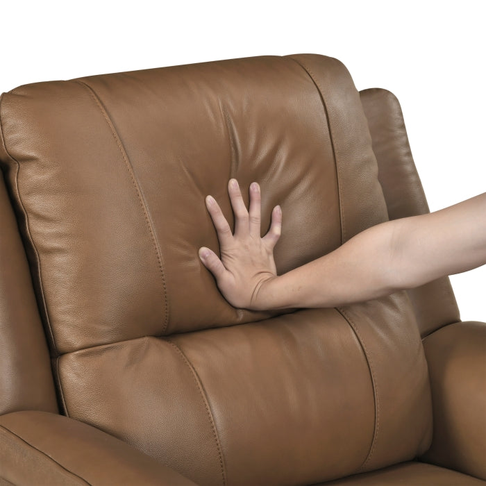 Haven Power Double Reclining Sofa (8301BRW-3PW)
