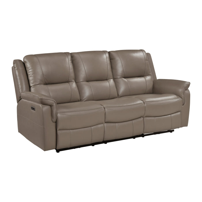 Haven Power Double Reclining Sofa (8301DTP-3PW)