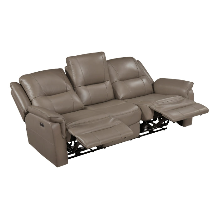 Haven Power Double Reclining Sofa (8301DTP-3PW)