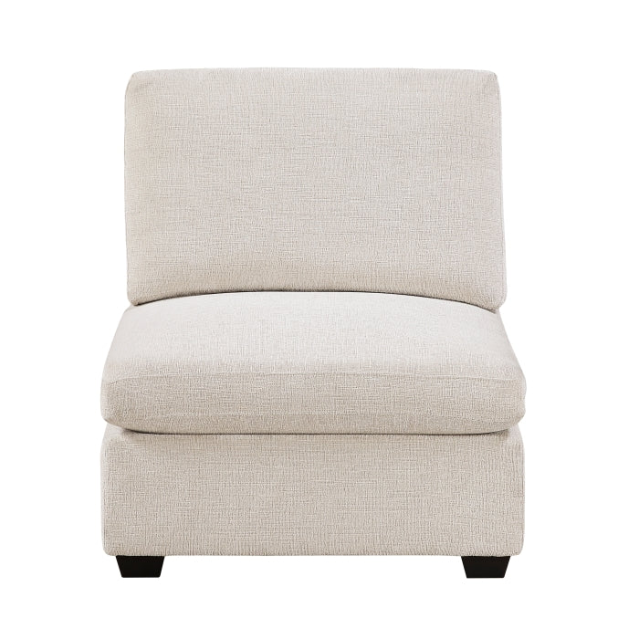 Serenity 5-Piece Modular Sectional with Ottoman (8310NBE*52ACC1ACROT)