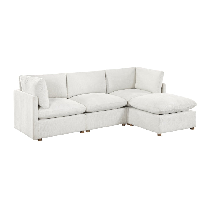 Annex 4-Piece Modular Sectional with Ottoman