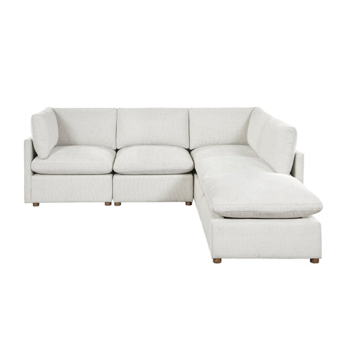 Annex 5-Piece Modular Sectional with Ottoman (8338BE*52AC2CROT)