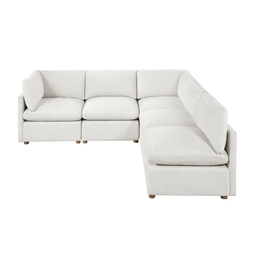 Annex 5-Piece Modular Sectional (8338BE*52CR3AC)