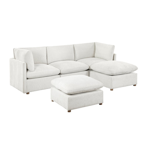 Annex 5-Piece Modular Sectional with Two Ottomans