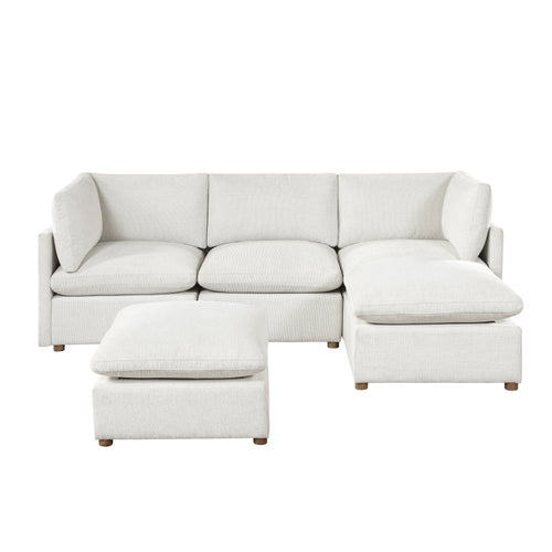 Annex 5-Piece Modular Sectional with Two Ottomans