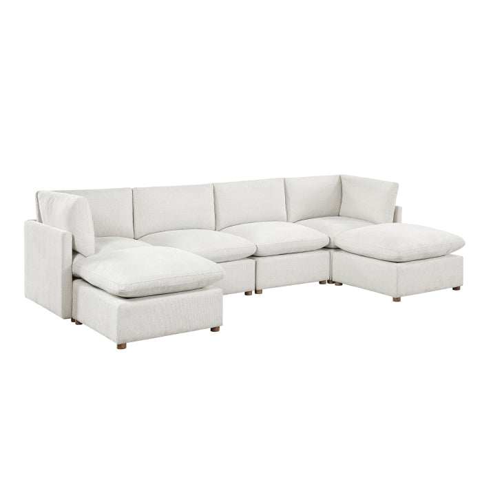 Annex 6-Piece Modular Sectional with Two Ottomans