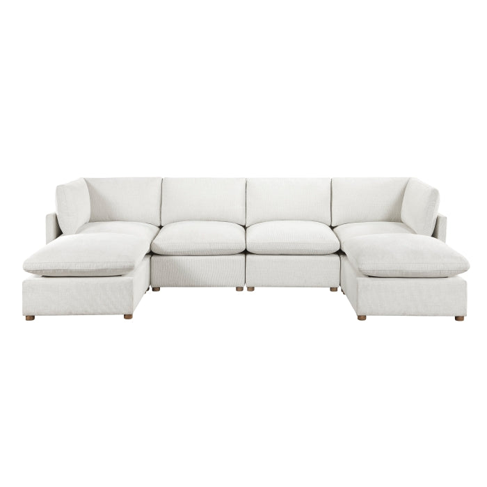 Annex 6-Piece Modular Sectional with Two Ottomans