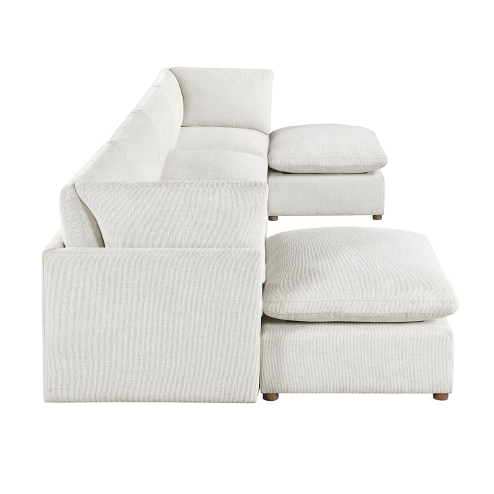 Annex 6-Piece Modular Sectional with Two Ottomans