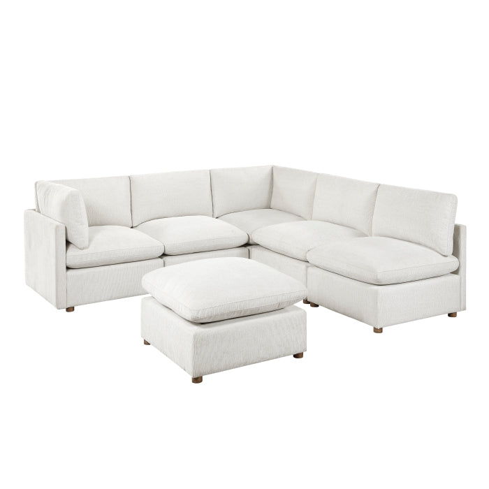 Annex 6-Piece Modular Sectional with Ottoman