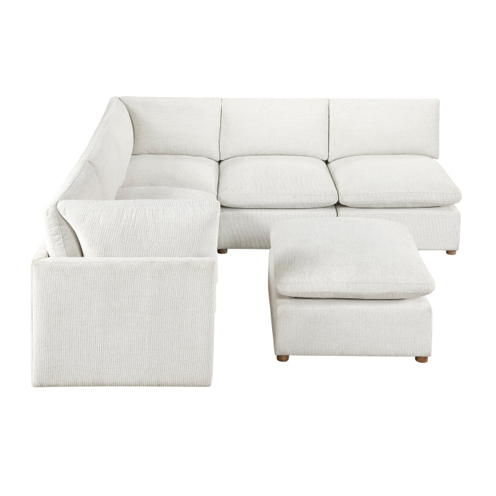 Annex 6-Piece Modular Sectional with Ottoman