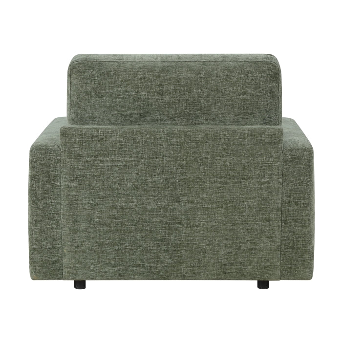 Cumulus Convertible Sleeper Chair with Charging Ports (8345GRN-1)