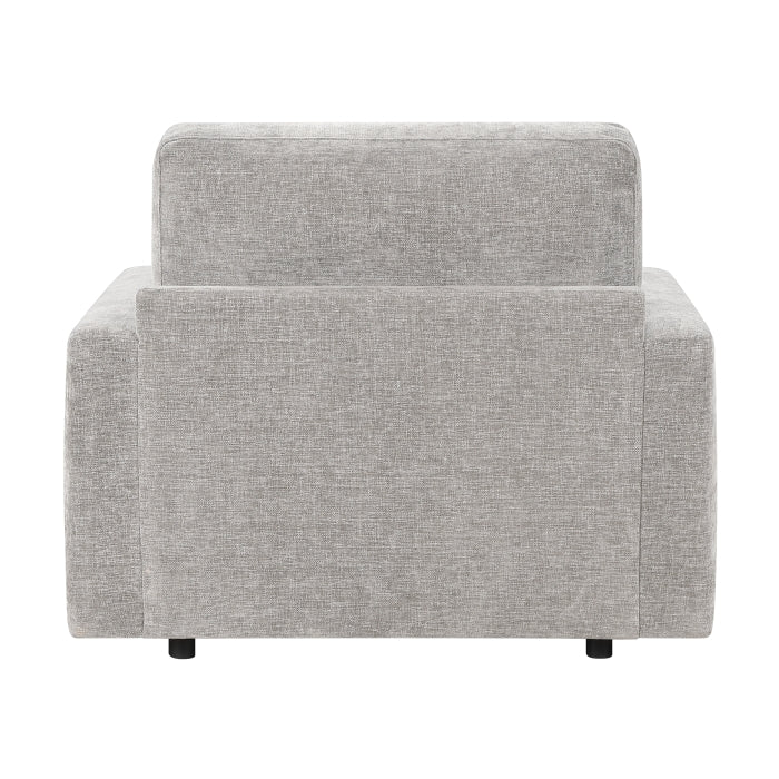 Cumulus Convertible Sleeper Chair with Charging Ports (8345GRY-1)