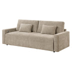 Cumulus Convertible Queen Sleeper Sofa with Charging Ports (8345TPE-3)