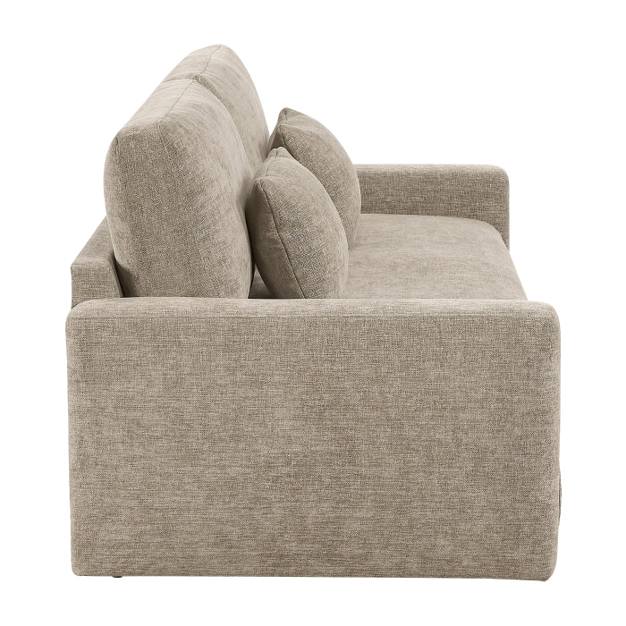 Cumulus Convertible Queen Sleeper Sofa with Charging Ports (8345TPE-3)