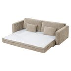 Cumulus Convertible Queen Sleeper Sofa with Charging Ports (8345TPE-3)