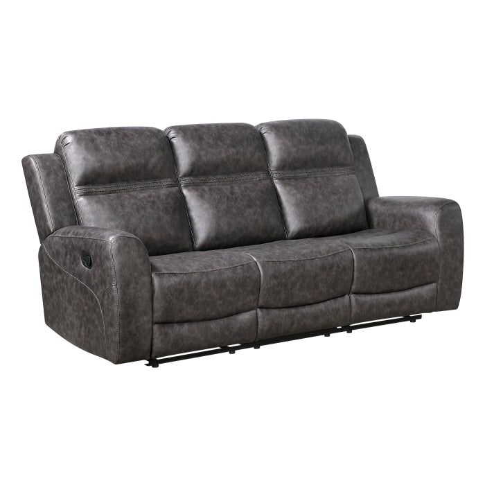 Hearth Double Reclining Sofa (8347CRC-3)