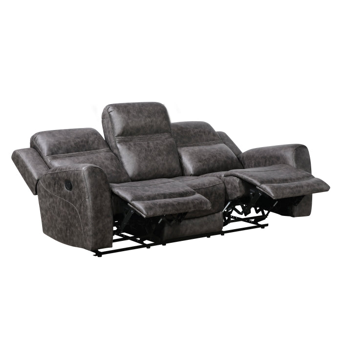 Hearth Double Reclining Sofa (8347CRC-3)