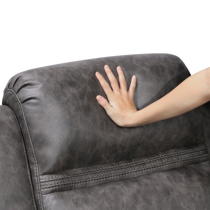 Hearth Double Reclining Sofa (8347CRC-3)
