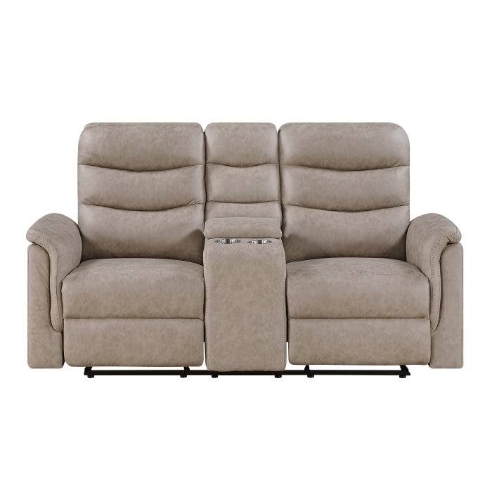 Metric Reclining Loveseat — Taupe Manual