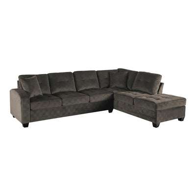 Emilio 3-Piece Reversible Sectional with Ottoman (8367CH*3)