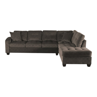 Emilio 3-Piece Reversible Sectional with Ottoman (8367CH*3)