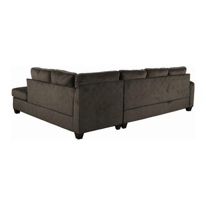 Emilio 3-Piece Reversible Sectional with Ottoman (8367CH*3)